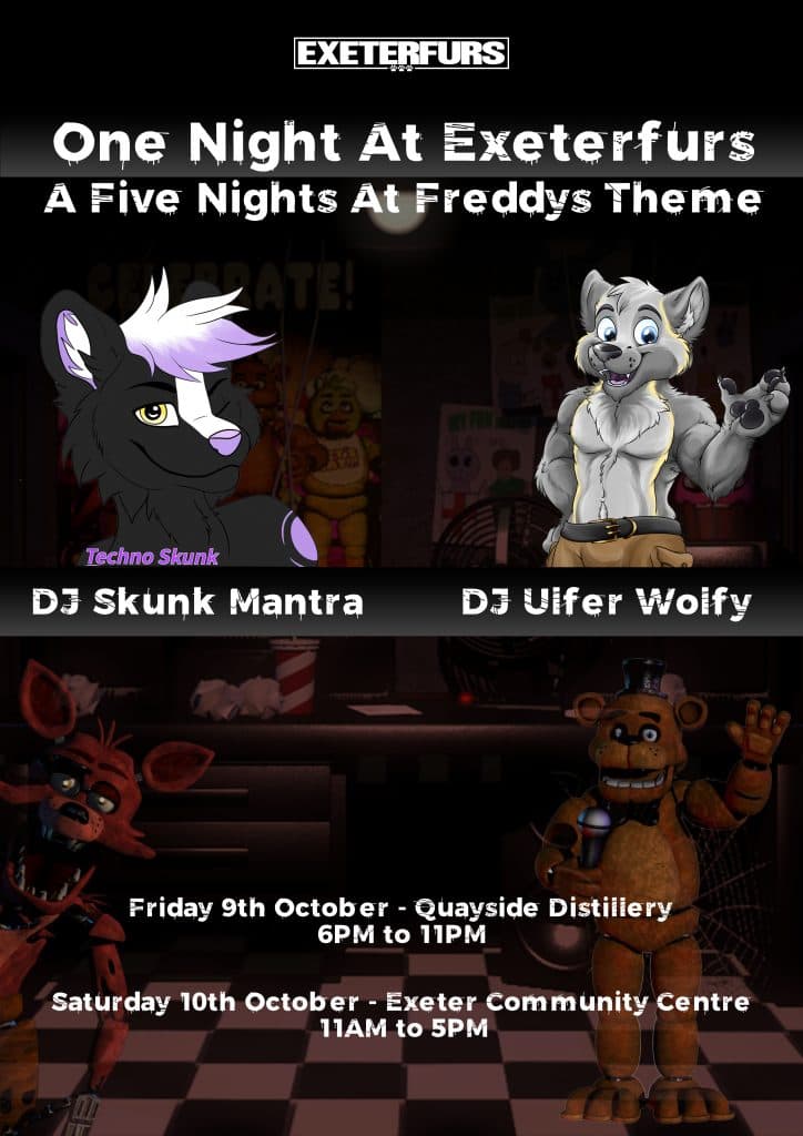 Exeterfurs: One Night in Exeterfurs Party 2026 event artwork