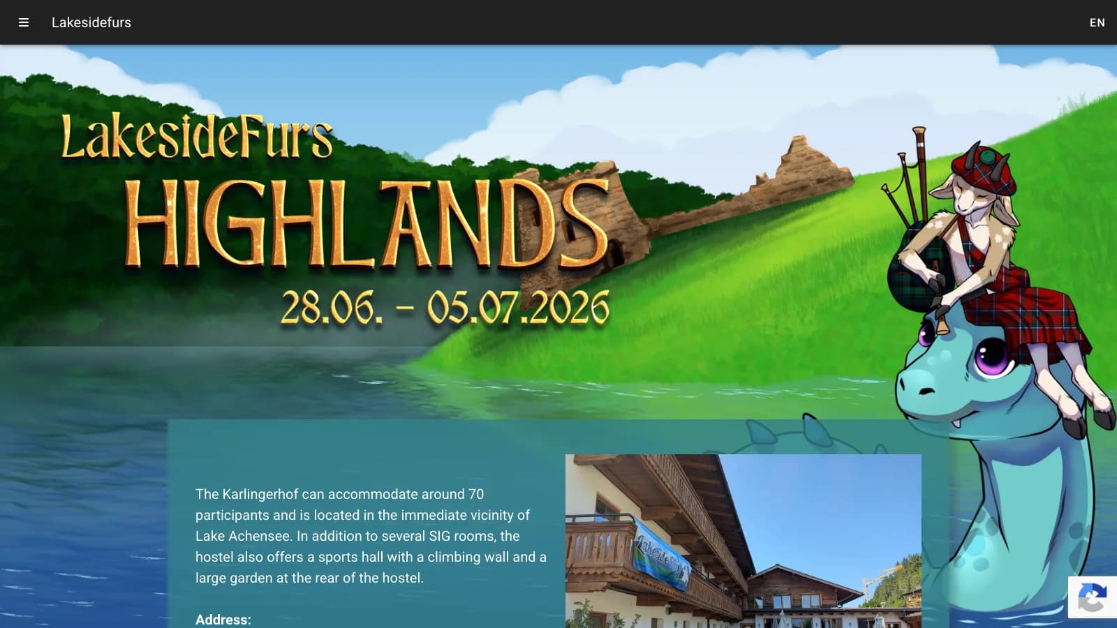 Lakeside Furs (LSF) 2027 event artwork
